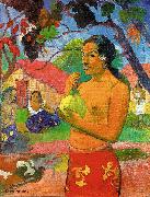 Paul Gauguin Woman Holding a Fruit china oil painting reproduction